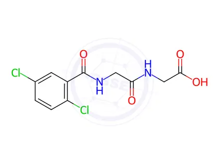 Chemical structure of Ixazomib Impurity 3