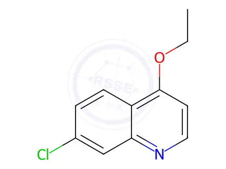 Chemical structure of 7-chloro-4-ethoxyquinoline