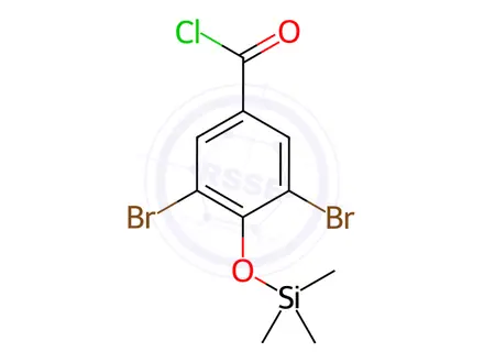 Chemical structure of Benzbromarone Impurity 12