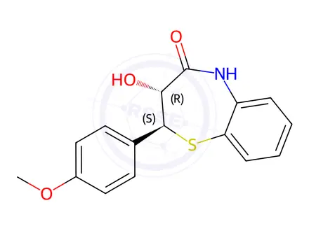 Chemical structure of Diltiazem Hydrochloride Impurity 36