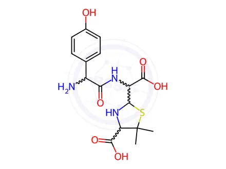 Chemical structure of Amoxicillin Impurity 44 Monomer