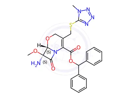 Chemical structure of Latamoxef Impurity 7