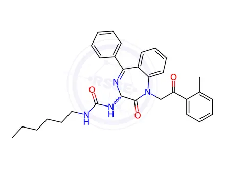 Chemical structure of YM 022 Impurity 116
