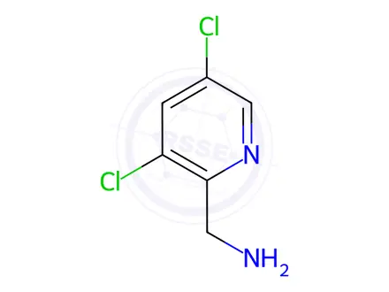 Chemical structure of (3,5-Dichloropyridin-2-yl)methanamine dihydrochloride
