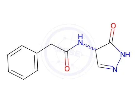 Chemical structure of Penicillamine Impurity 3