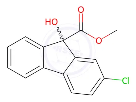 Chemical structure of Chlorflurenol-methyl