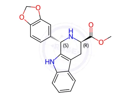 Chemical structure of Tadalafil Impurity 30 (hydrochloride)