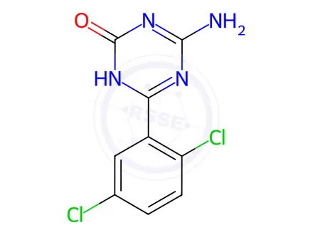 Chemical structure of Irsogladine Impurity DQJ