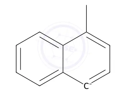 Chemical structure of 4-METHYL-1-NAPHTHYLMAGNESIUM BROMIDE