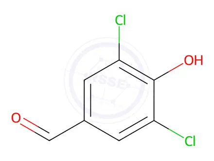Chemical structure of 3,5-Dichloro-4-hydroxybenzaldehyde