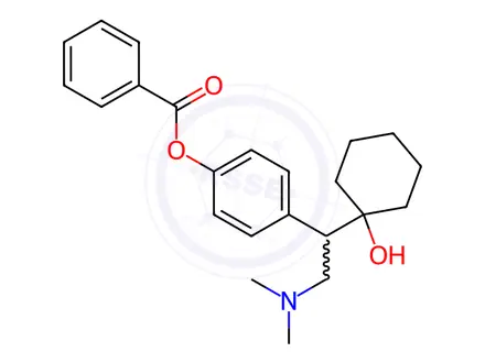 Chemical structure of Toludesvenlafaxine Impurity 1 Hydrochloride