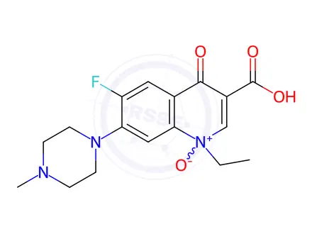 Chemical structure of Pefloxacin Impurity 4 (Pefloxacin EP Impurity D)