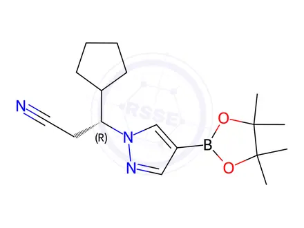 Chemical structure of Ruxolitinib Impurity 14