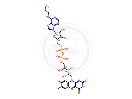 Chemical structure of N6-(2-Aminoethyl)-FAD