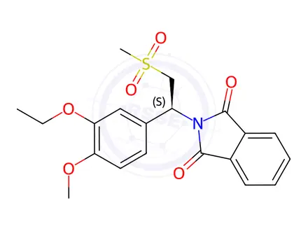 Chemical structure of Apremilast Impurity 59