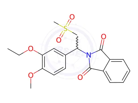 Chemical structure of Apremilast Impurity 50