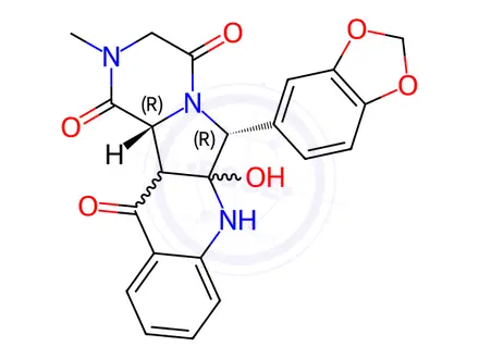 Chemical structure of Tadalafil impurities 67