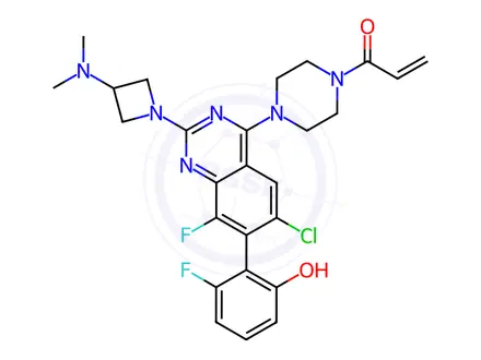 Chemical structure of KRAS inhibitor-7