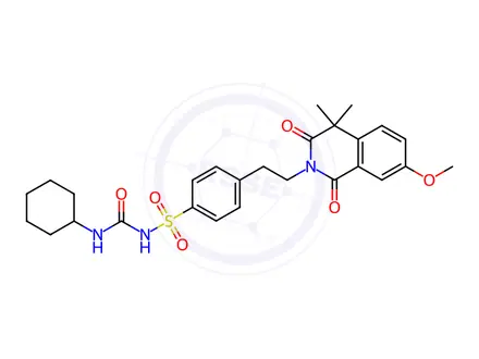 Chemical structure of Gliquidone