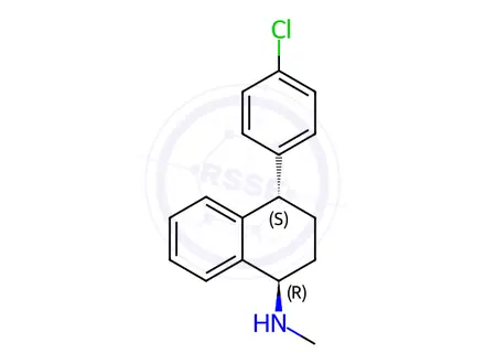 Chemical structure of Sertraline Hydrochloride Impurity 41