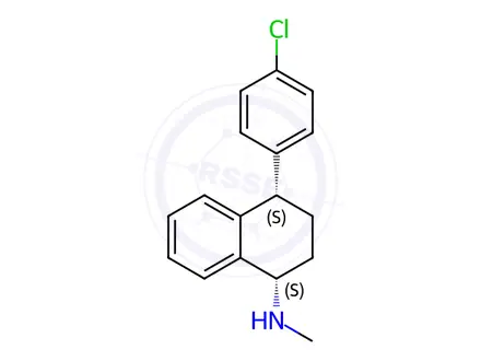 Chemical structure of Sertraline EP Impurity C