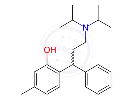 Chemical structure of Tolterodine Impurity 1