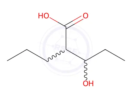 Chemical structure of Valproic Acid Impurity 42