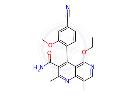 Chemical structure of Finerenone Impurity 23