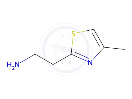 Chemical structure of [2-(4-methyl-1,3-thiazol-2-yl)ethyl]amine dihydrochloride