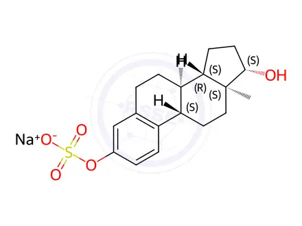 Chemical structure of 17β-Estradiol 3-O-Sulfate Sodium Salt
