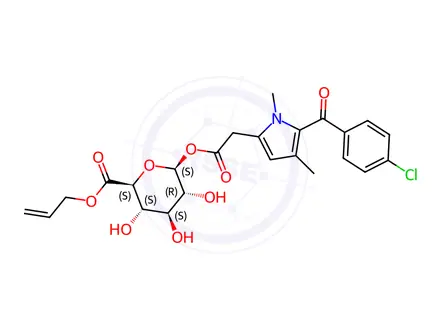 Chemical structure of Zomepirac Impurity 2