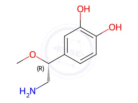 Chemical structure of Noradrenaline EP Impurity D
