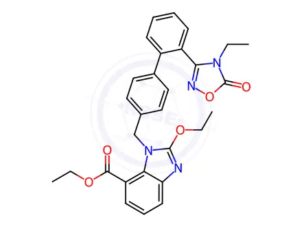 Chemical structure of Azilsartan Impurity 147