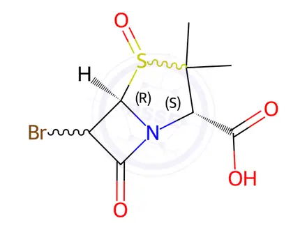 Chemical structure of Sulbactam Impurity 8
