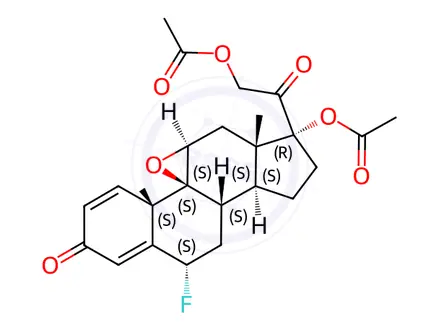 Chemical structure of Fluocinolone Acetonide Impurity 19