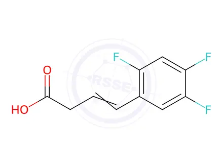 Chemical structure of Sitagliptin Phosphate Impurity 68