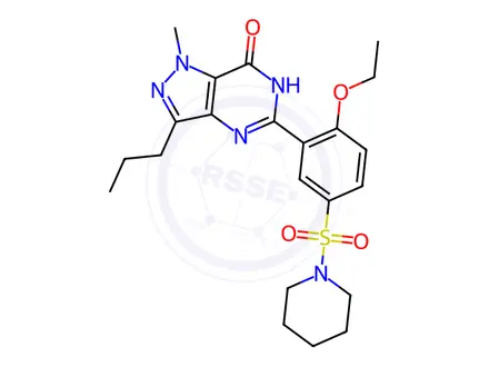 Chemical structure of Sildenafil Impurity 22