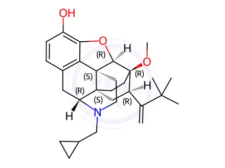 Chemical structure of Buprenorphine EP Impurity F
