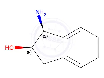 Chemical structure of Indinavir Impurity 1 (Indinavir EP Impurity A)