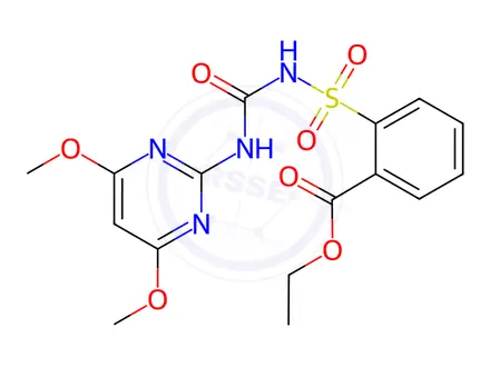 Chemical structure of Chlorimuron Impurity 2