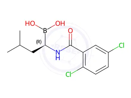 Chemical structure of Ixazomib Impurity 23