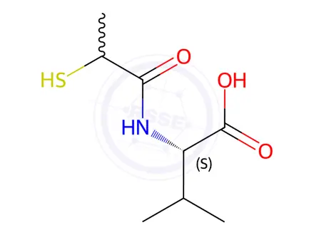 Chemical structure of Valine Impurity 86