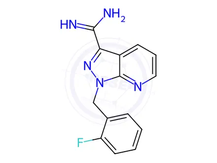 Chemical structure of Riociguat Impurity 10