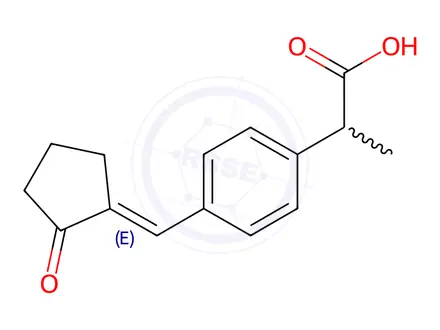Chemical structure of Loxoprofen Sodium Impurity 22