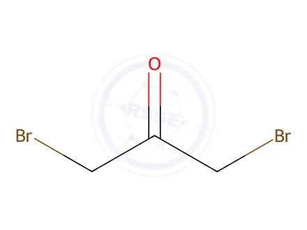 Chemical structure of 1,3-Dibromoacetone