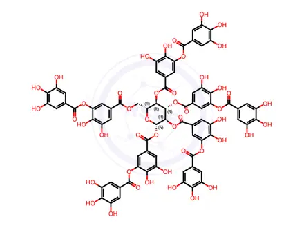 Chemical structure of Dextromethorphan tannate