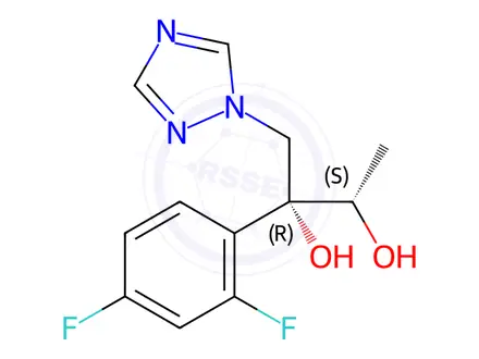 Chemical structure of Efinaconazole Impurity 1