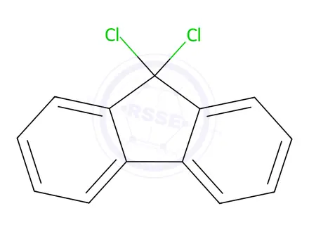 Chemical structure of 9,9-Dichloro-9H-fluorene