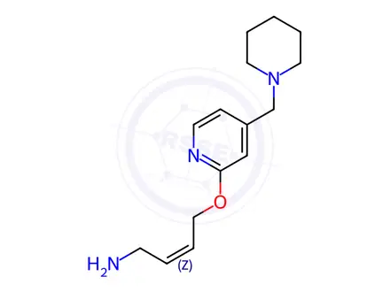Chemical structure of Lafutidine Impurity 7