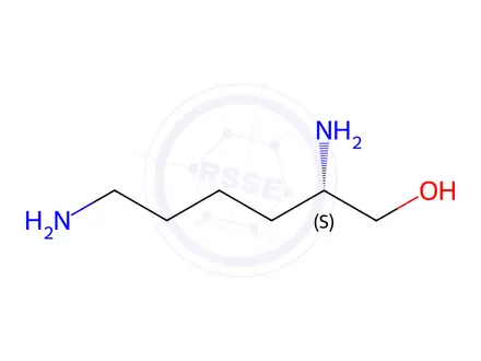 Chemical structure of (S)-2,6-Diaminohexan-1-ol dihydrochloride